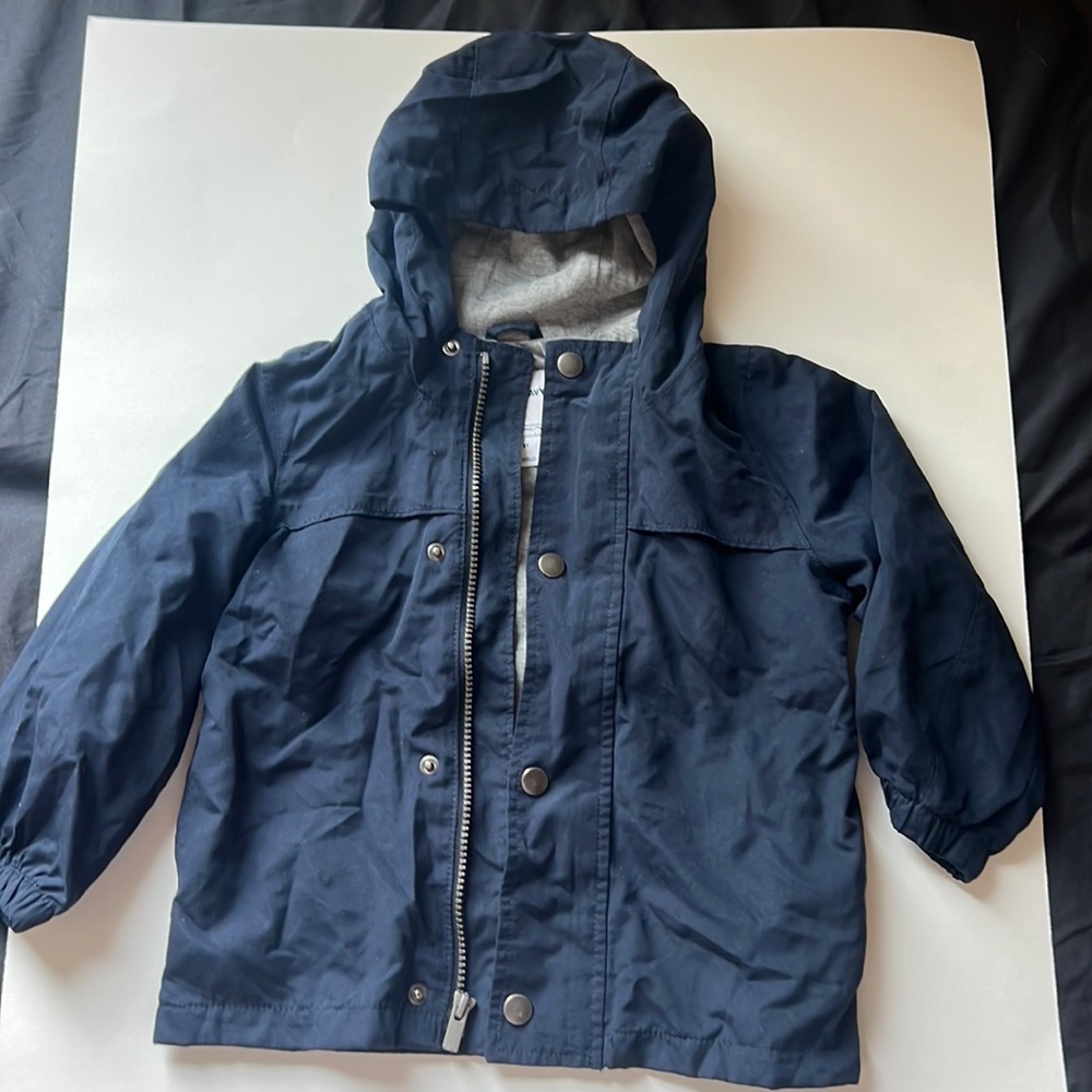 Light weight navy blue boys jacket